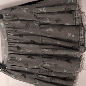 [NWT] Moss Green Lace Tinkerbell Skirt 2XL